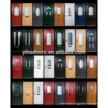 Factory cheap pvc toilet door pvc bathroom door price